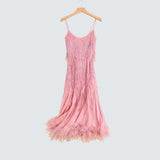 Adena Mini Feather Dress™ | Elegantne stiil