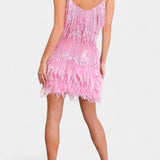 Adena Mini Feather Dress™ | Elegantne stiil