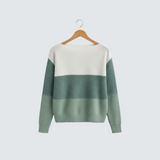 Nela | Elegantne triibuline kampsun