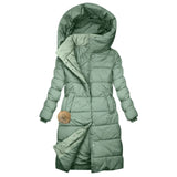 Karolína | Elegantne pikk talveparka kapuutsiga