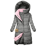 Karolína | Elegantne pikk talveparka kapuutsiga