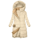 Karolína | Elegantne pikk talveparka kapuutsiga