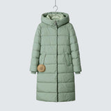 Karolína | Elegantne pikk talveparka kapuutsiga
