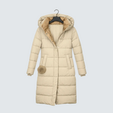 Karolína | Elegantne pikk talveparka kapuutsiga