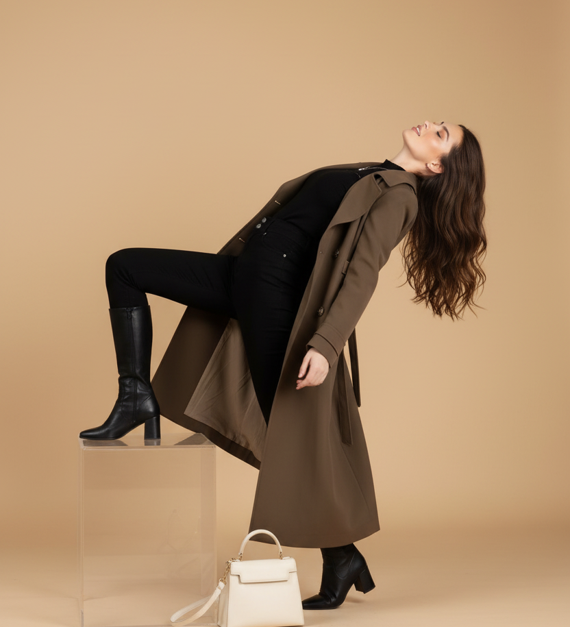 Luisa™ | Elegantne trench-mantel